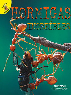 cover image of Hormigas increíbles